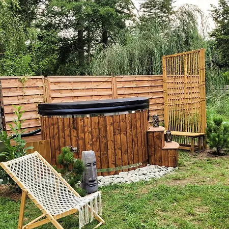 Jurta Nad Zegrzem Z Prywatnym Jacuzzi Villa Arciechow Room photo